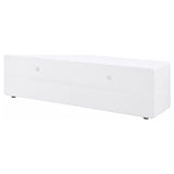 Ellice White TV Stand Media Console by Coaster at Eve Furniture