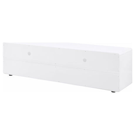 Ellice White TV Stand Media Console by Coaster at Eve Furniture