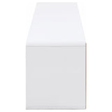 Ellice White TV Stand Media Console by Coaster at Eve Furniture