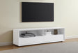 Ellice White TV Stand Media Console by Coaster at Eve Furniture