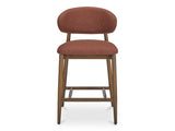 Ellie Rust Counter Stool by Moe's Home at Eve Furniture