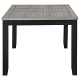 Elodie Grey/Black 5-Piece Dining Set with Extension Leaf by Coaster at Eve Furniture