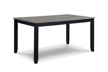 Eloise Light Gray 7-Piece Dining Set by Crown Mark at Eve Furniture