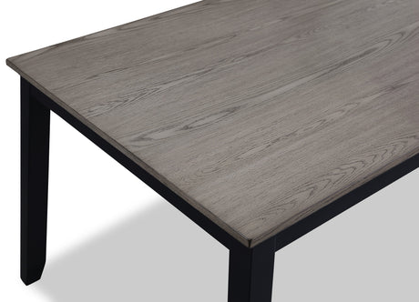 Eloise Light Gray 7-Piece Dining Set by Crown Mark at Eve Furniture