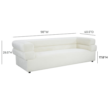 Elsa Upholstered Sofa by TOV Furniture at Eve Furniture