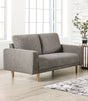 Elverum Charcoal Gray Loveseat by Furniture of America at Eve Furniture
