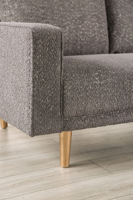 Elverum Charcoal Gray Sofa by Furniture of America at Eve Furniture