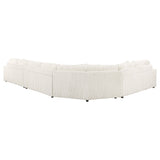 Emberson Ivory 4-Piece Upholstered Modular Sectional Sofa by Coaster at Eve Furniture