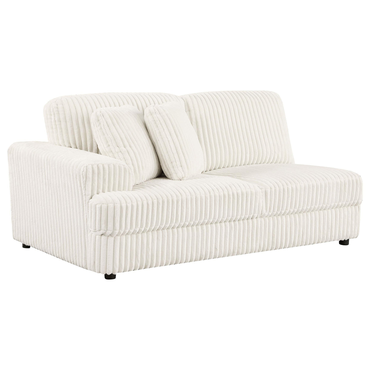 Emberson Ivory 4-Piece Upholstered Modular Sectional Sofa by Coaster at Eve Furniture