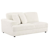 Emberson Ivory 4-Piece Upholstered Modular Sectional Sofa by Coaster at Eve Furniture