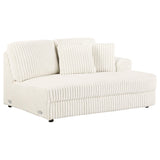 Emberson Ivory 4-Piece Upholstered Modular Sectional Sofa by Coaster at Eve Furniture