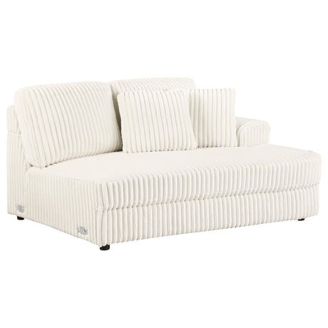 Emberson Ivory 4-Piece Upholstered Modular Sectional Sofa by Coaster at Eve Furniture