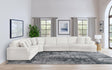 Emberson Ivory 4-Piece Upholstered Modular Sectional Sofa by Coaster at Eve Furniture
