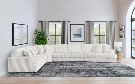 Emberson Ivory 4-Piece Upholstered Modular Sectional Sofa by Coaster at Eve Furniture