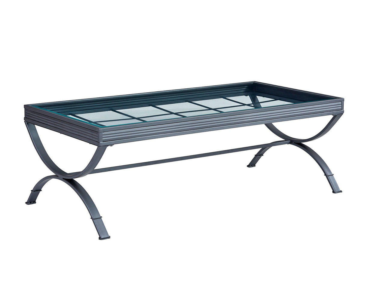 Emerson 3-Pack Set, Silver(Pack Includes Cocktail & 2 End Tables) by Steve Silver at Eve Furniture