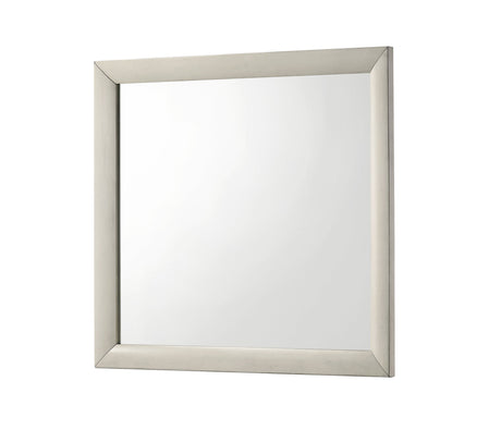 Emily White Bedroom Mirror (Mirror Only) by Crown Mark at Eve Furniture