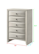 Emily White Chest by Crown Mark at Eve Furniture