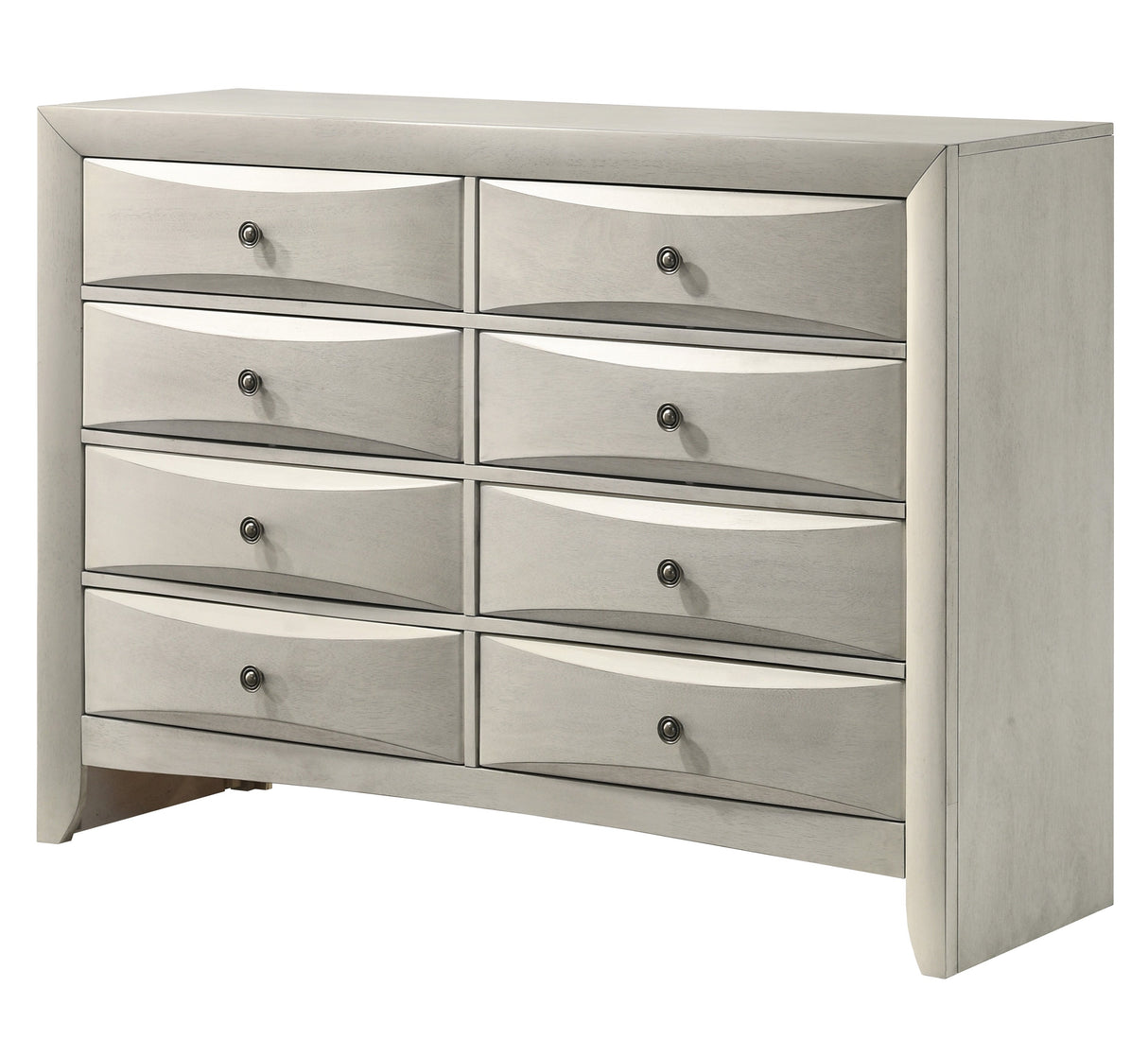 Emily White Dresser by Crown Mark at Eve Furniture