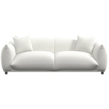 Emma Mid Century Modern Luxury Cream Boucle Sofa by Ashcroft Imports at Eve Furniture