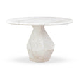 Esme Faux Marble Indoor / Outdoor 48" Round Dining Table by TOV Furniture at Eve Furniture