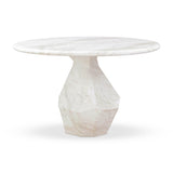 Esme Faux Marble Indoor / Outdoor 48" Round Dining Table by TOV Furniture at Eve Furniture
