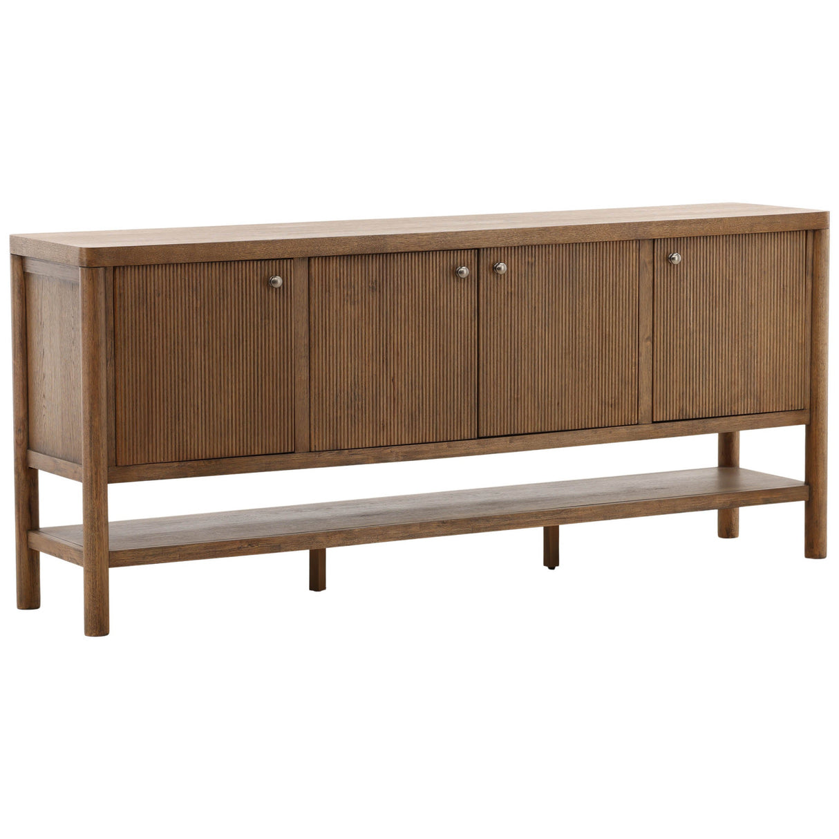 Estrada Sideboard, Dark Brown by Dovetail at Eve Furniture