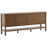 Estrada Sideboard, Dark Brown by Dovetail at Eve Furniture