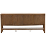 Estrada Sideboard, Dark Brown by Dovetail at Eve Furniture