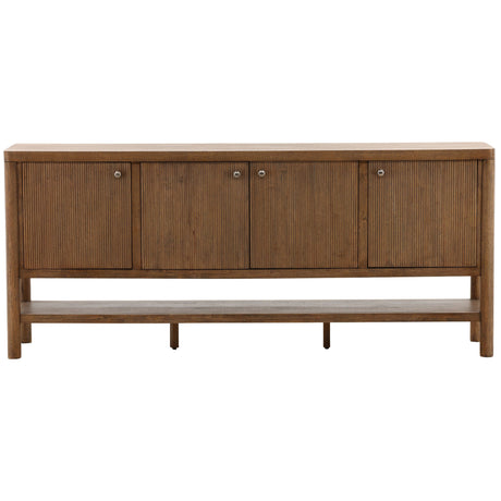 Estrada Sideboard, Dark Brown by Dovetail at Eve Furniture
