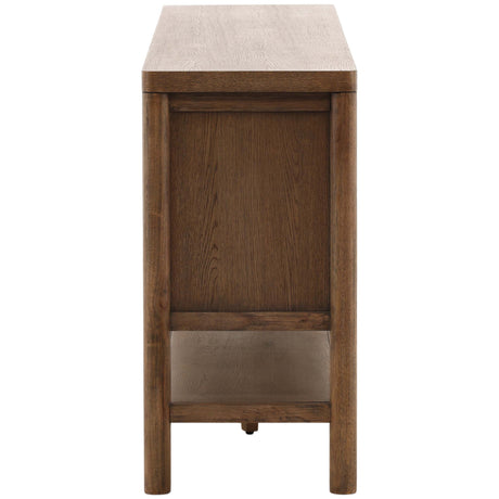 Estrada Sideboard, Dark Brown by Dovetail at Eve Furniture