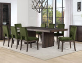 Evan Green Velvet Side Chair by Steve Silver at Eve Furniture