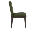Evan Green Velvet Side Chair by Steve Silver at Eve Furniture