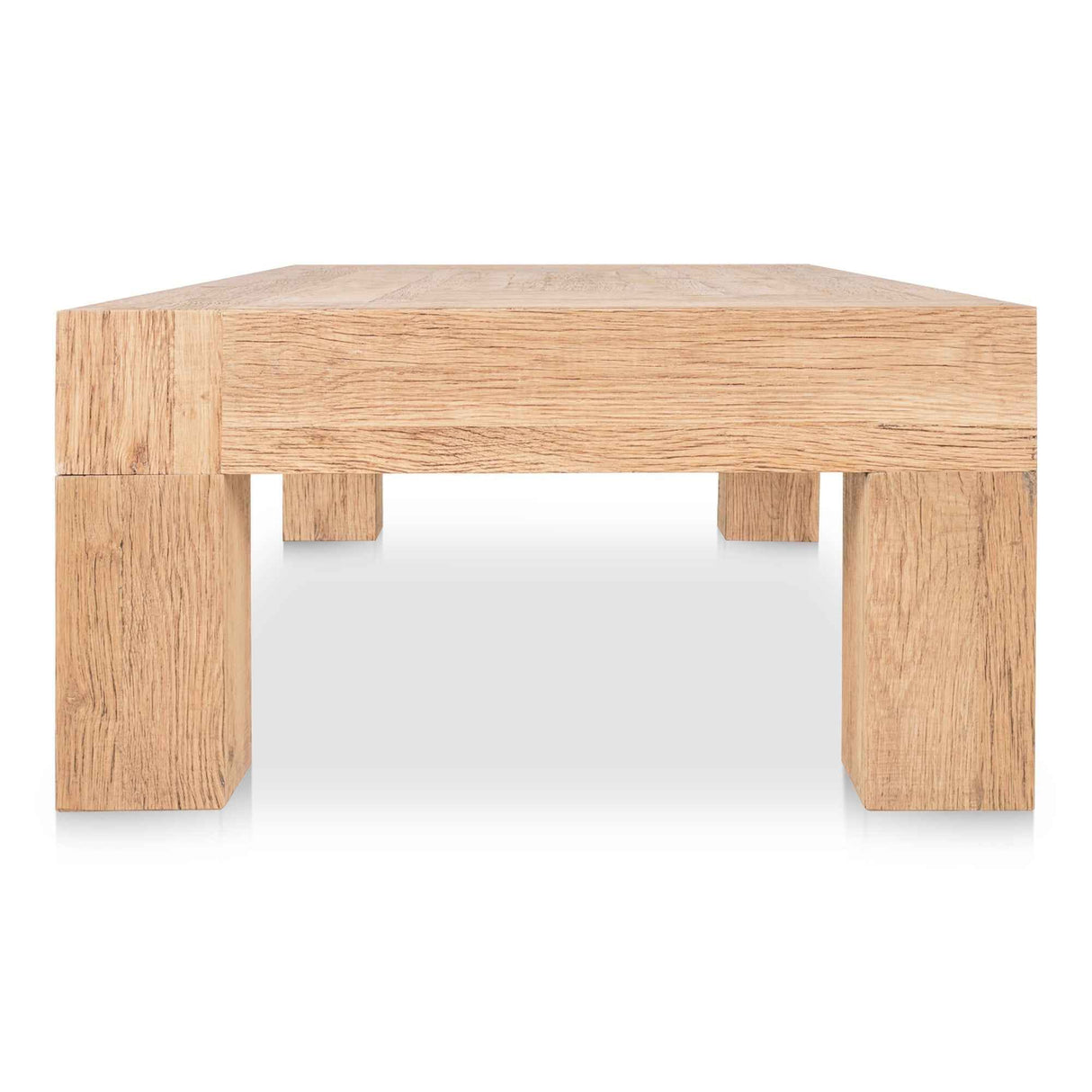 Evander Aged Oak Rectangle Coffee Table by Moe's Home at Eve Furniture