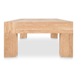 Evander Aged Oak Rectangle Coffee Table by Moe's Home at Eve Furniture