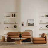 Evelyn Ashen Grey Coffee Table by Moe's Home at Eve Furniture