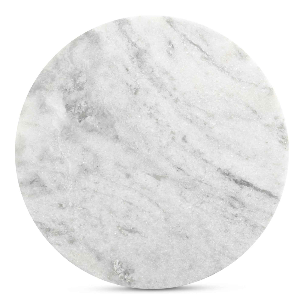 Evelyn Ashen Grey Marble Accent Table