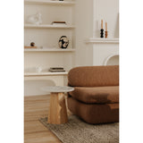 Evelyn Ashen Grey Marble Accent Table by Moe's Home at Eve Furniture