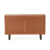 Aspen 58" Six Drawer Dresser in Smoked Acacia by Home Trends & Design at Eve Furniture