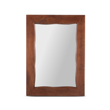 Aspen 43" Mirror Frame in Walnut by Home Trends & Design at Eve Furniture