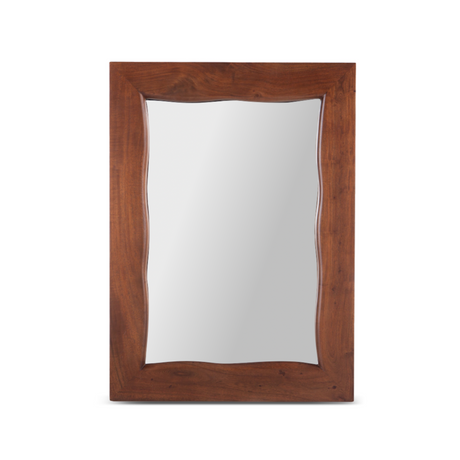 Aspen 43" Mirror Frame in Walnut by Home Trends & Design at Eve Furniture