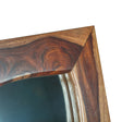 Brisbane 43" Mirror in Natural Sheesham by Home Trends & Design at Eve Furniture