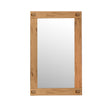 Flagstaff 48" Mirror in Natural Distressed Oak by Home Trends & Design at Eve Furniture