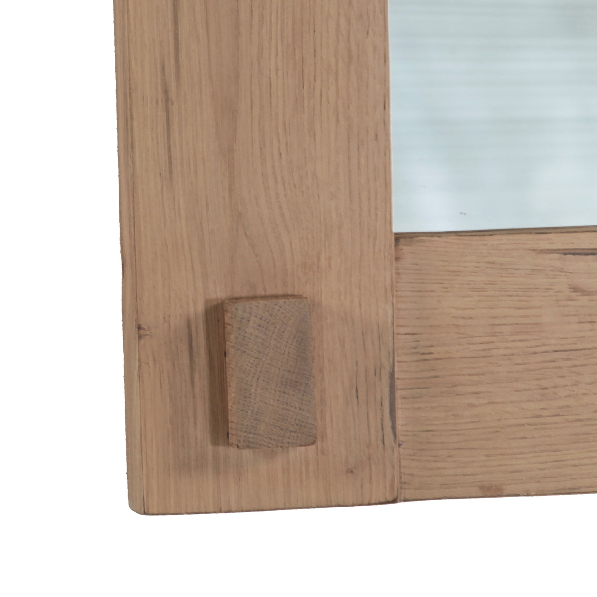 Flagstaff 48" Mirror in Natural Distressed Oak by Home Trends & Design at Eve Furniture