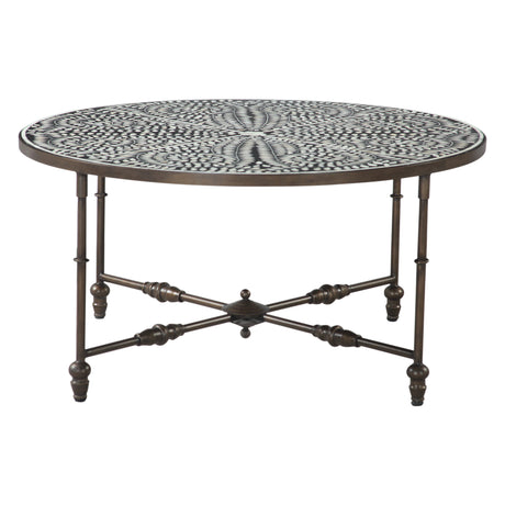 Flagstaff 55" Coffee Table in Natural Distressed Oakhy by Home Trends & Design at Eve Furniture