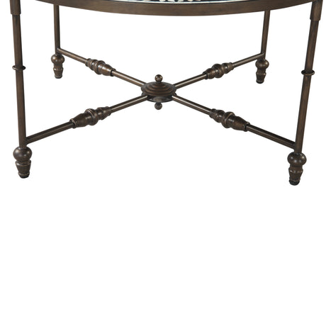 Flagstaff 55" Coffee Table in Natural Distressed Oakhy by Home Trends & Design at Eve Furniture