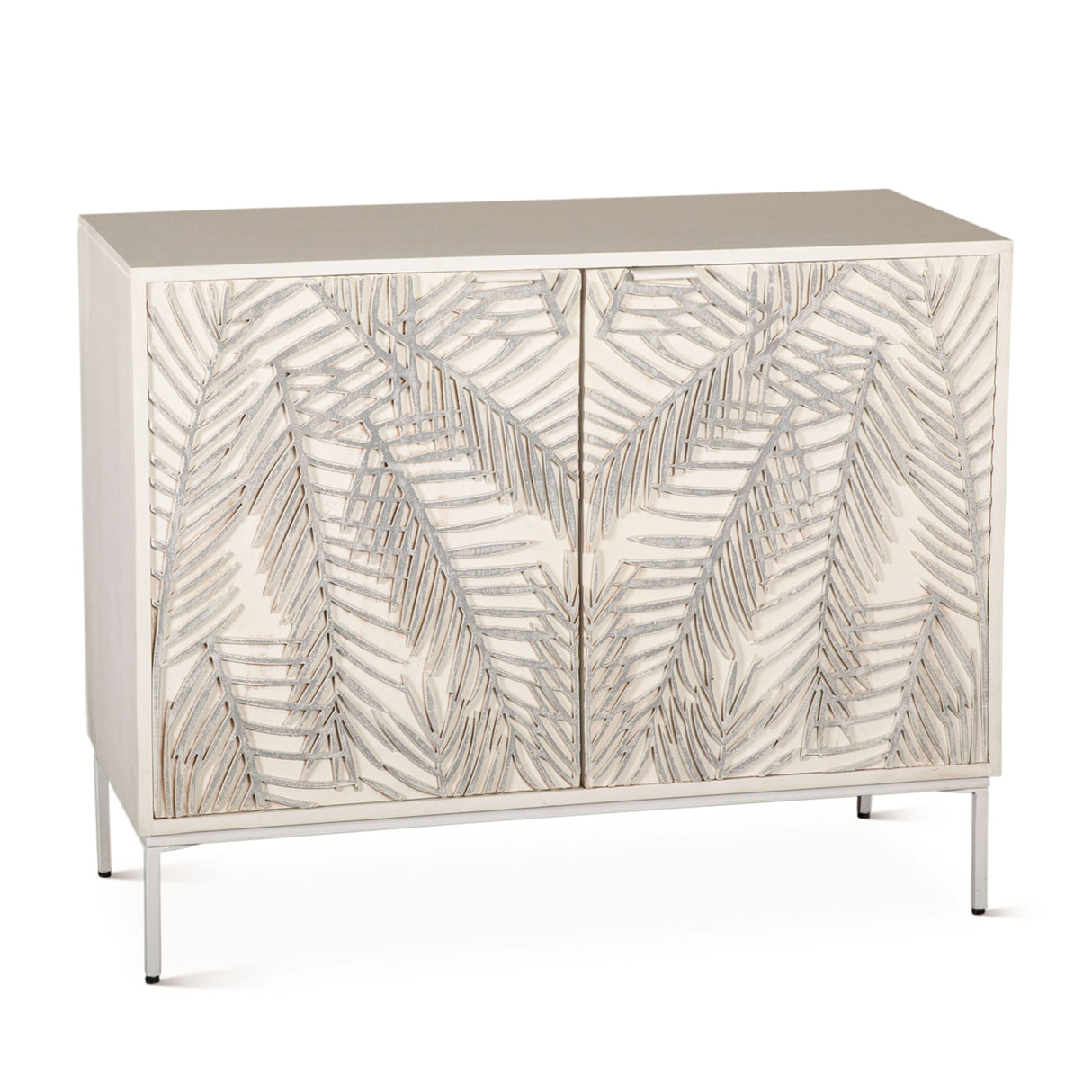 Fern 38" Cabinet with Two Doors in Coastal White