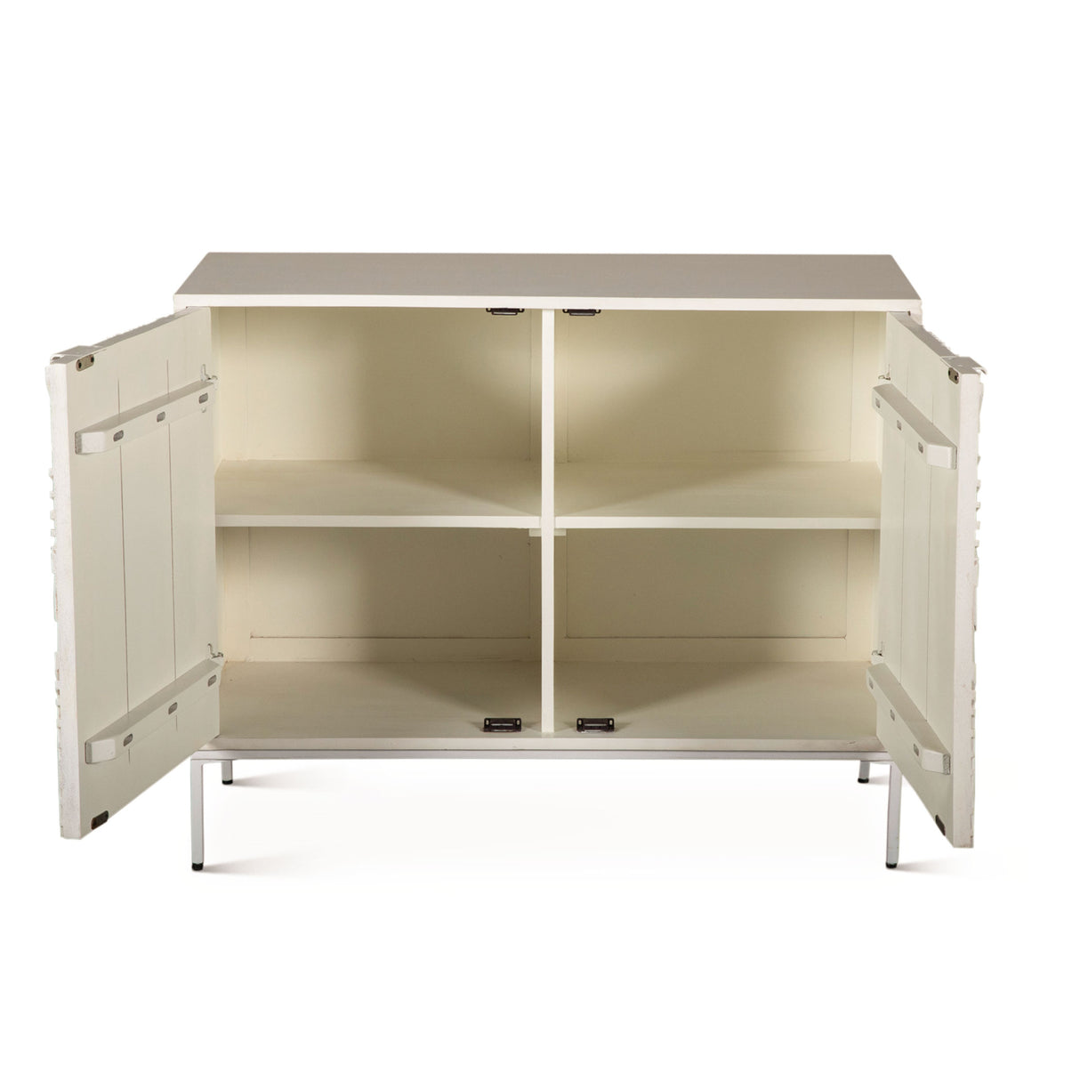 Fern 38" Cabinet with Two Doors in Coastal White