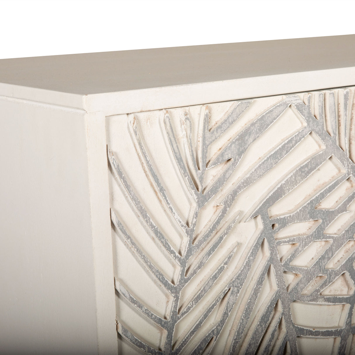 Fern 38" Cabinet with Two Doors in Coastal White