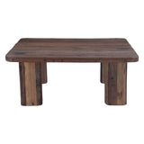 Hickory 48" Square Coffee Table in Reclaimed Hardwood