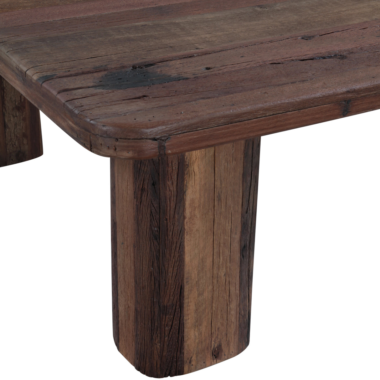 Hickory 48" Square Coffee Table in Reclaimed Hardwood